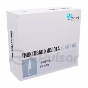 Thioctic Acid Concentrate For Infusion 30Mg/Ml (10Ml), 10 Ampoules Buy Online 6