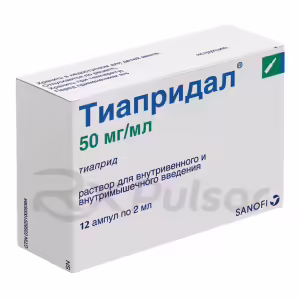 Tiapridal™ Solution For Iv/Im Injection 50Mg/Ml (2Ml), 12Pcs Buy Online 8