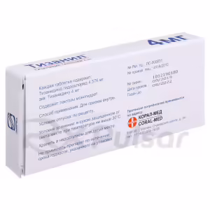 Tizanil™ Tablets 4Mg, 30Pcs Buy Online 10