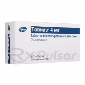 Toviaz™ Prolonged-Release Tablets 4Mg, 28Pcs Buy Online 7 Toviaz™ Prolonged-Release Tablets 4Mg, 28Pcs Buy Online 6