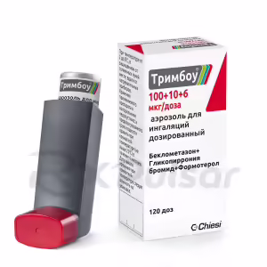 Trimbow™ Inhaler 100+10+6Mcg/Dose, 120 Doses 1Pc Buy Online 5