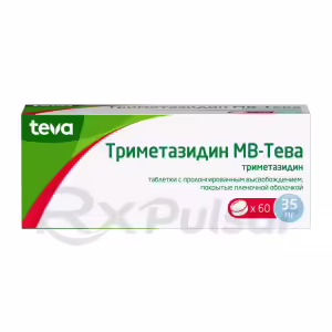 Trimetazidine Mr-Teva™ Prolonged-Release Tablets 35Mg, 60Pcs Buy Online 9 Trimetazidine Mr-Teva™ Prolonged-Release Tablets 35Mg, 60Pcs Buy Online 8