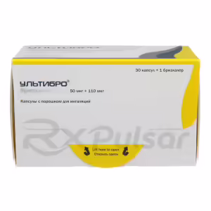 Ultibro™ Breezhaler Inhalation Powder Capsules 50Mcg+110Mcg, 30Pcs Buy Online 6