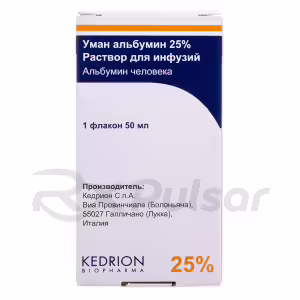 Uman™ Albumin Infusion Solution 25% (50Ml), Vial 1Pc Buy Online 6