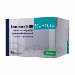 Valsacor™ H80 Tablets 80Mg+12.5Mg, 90Pcs Buy Online 8 Valsacor™ H80 Tablets 80Mg+12.5Mg, 90Pcs Buy Online 7