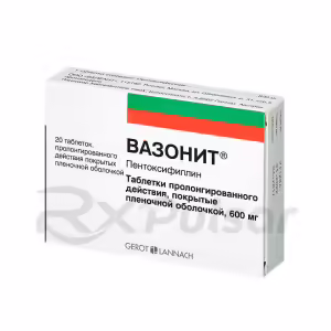 Vazonit™ Prolonged-Release Tablets 600Mg, 20Pcs Buy Online 5 Vazonit™ Prolonged-Release Tablets 600Mg, 20Pcs Buy Online 4