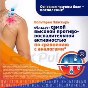 Voltaren™ Transdermal Patch 30Mg/Day, Pack 2Pcs Buy Online 18