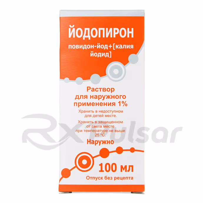 Yodopiron-1-Solution-100Ml_2 Yodopiron™ Topical Solution 1% (100Ml), Vial 1Pc Buy Online 2