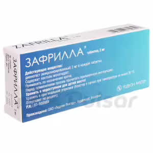 Zafrilla™ Tablets 2Mg, 28Pcs Buy Online 10