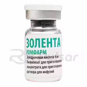Zolenta™ Rompharm Lyophilisate For Infusion Solution 4Mg, Vial+Solvent 1Pack Buy Online 9